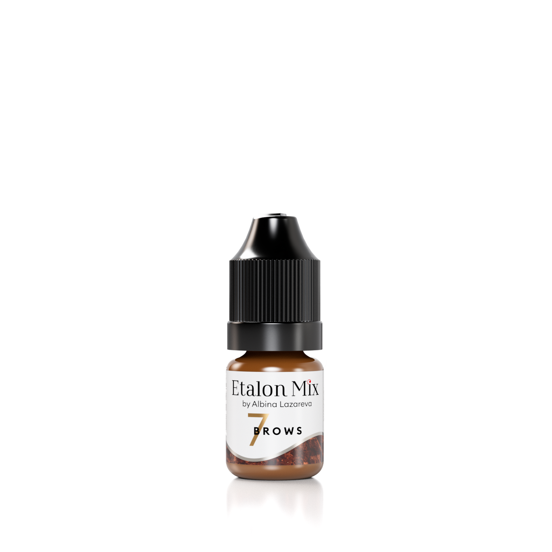 Пигмент для бровей № 07 "Pecan" mineral series, 5 мл