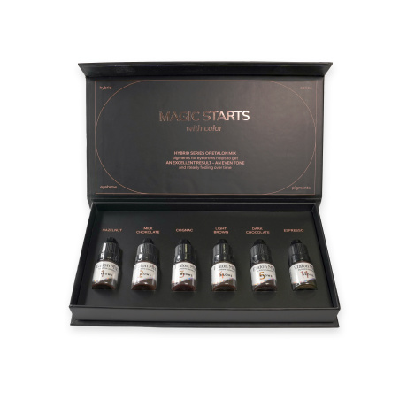 Сет "Брови гибридная серия + Эспрессо" 5 мл