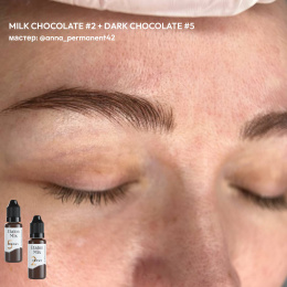 Milk chocolate #2 + Dark Chocolate #5