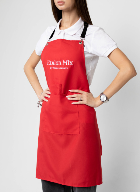 Фартук EtalonMix красный