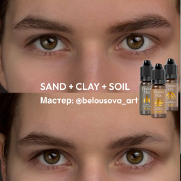Sand + Clay + Soil