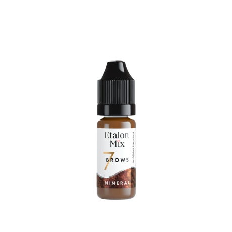 Пигмент для бровей № 07 "PECAN" mineral series, 10 мл