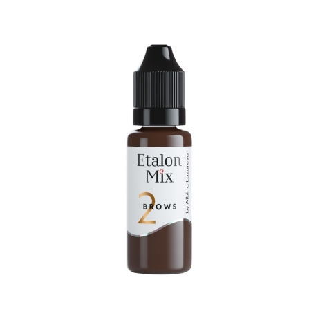 Пигмент для бровей № 02 "Milk Chocolate" 15 мл