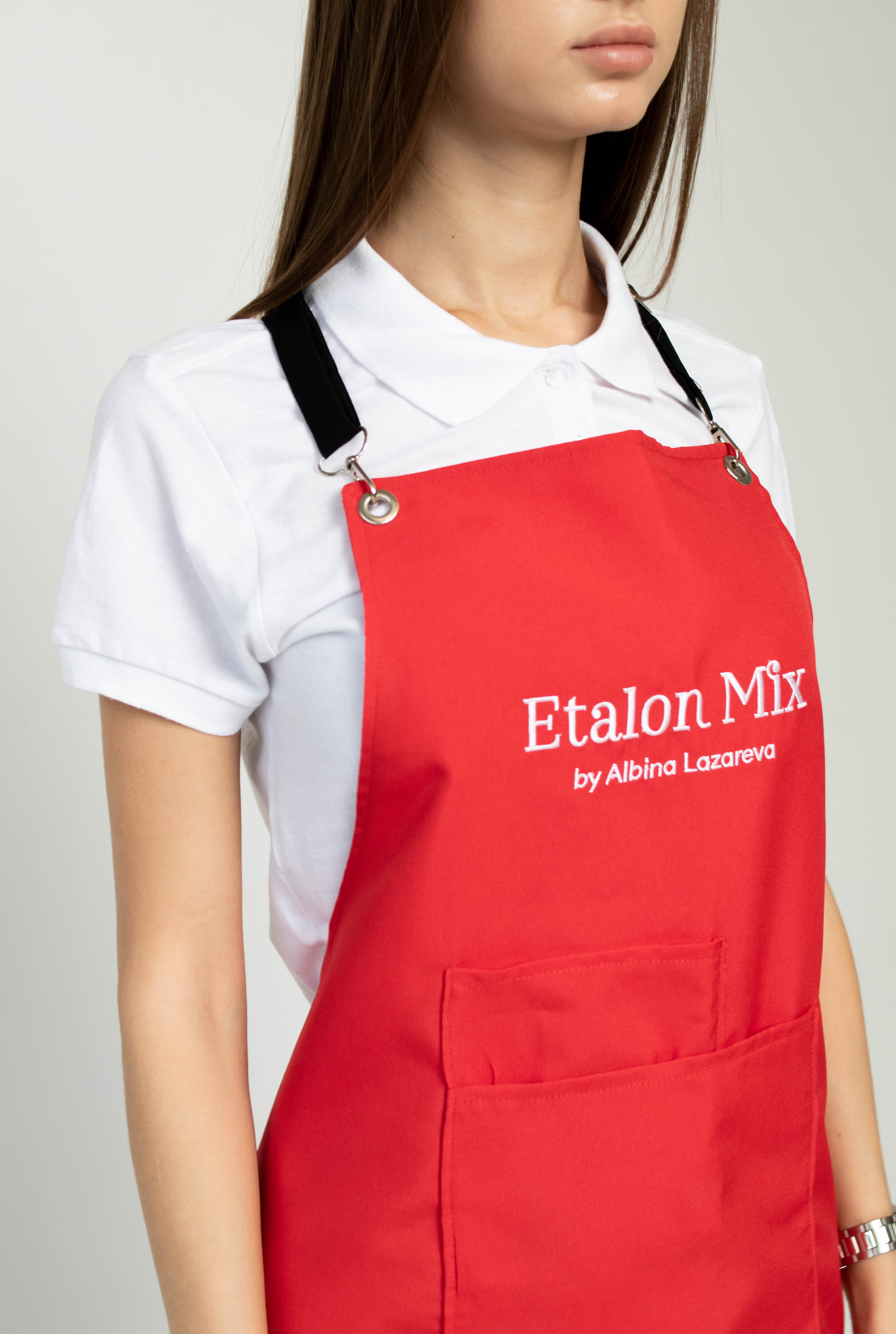 Delantal Etalon Mix rojo