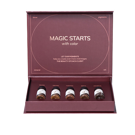 Сет "Брови минеральная серия" 10 мл