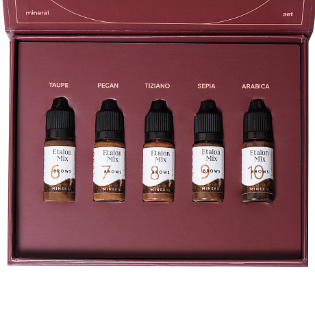 Сет "Брови минеральная серия" 10 мл